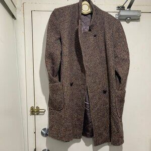 VINTAGE BONDERS DOUBLE BREAST TWEED COATS SIZE M/L